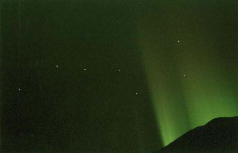 Northern lights from Alaska